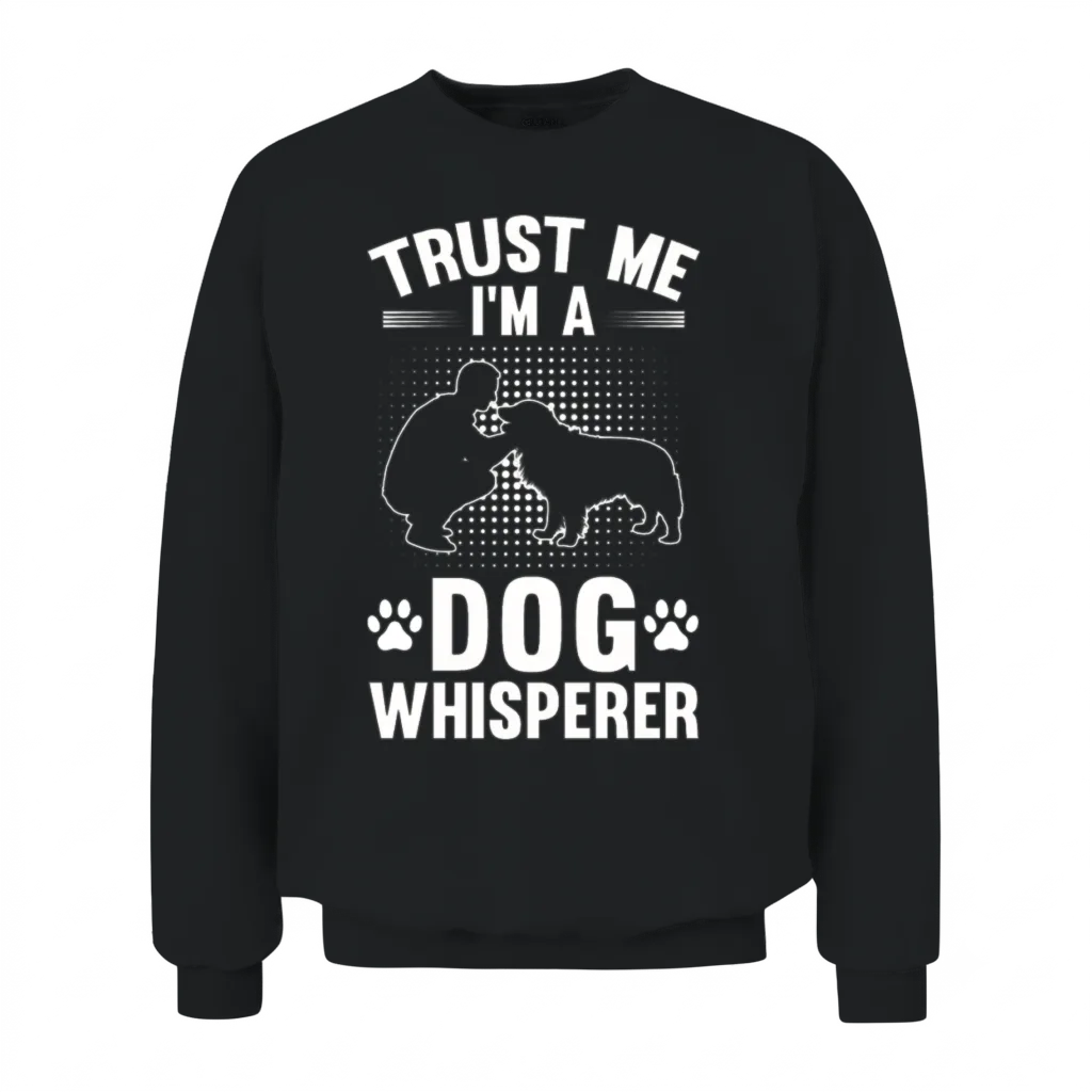 Dog Trainer Men Dog Agility Training Unisex Sweatshirt - Black