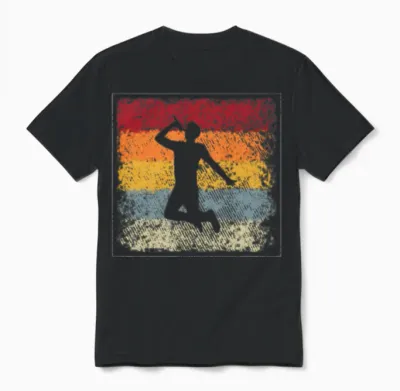 Singer Retro Unisex T-Shirt - Black