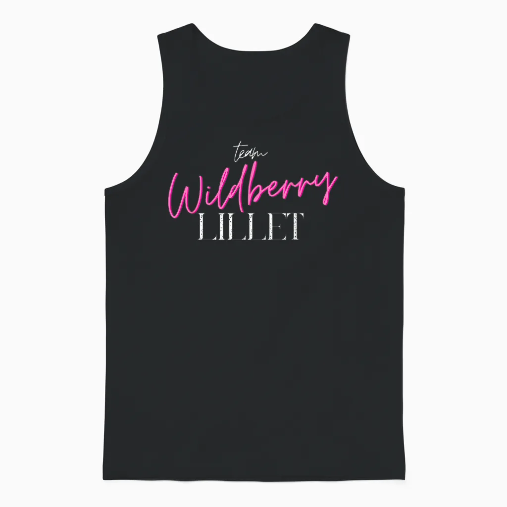 Team Wildberry Lillet I Sommer Früchte Wein Cocktail Malle Unisex Tank Top in Black