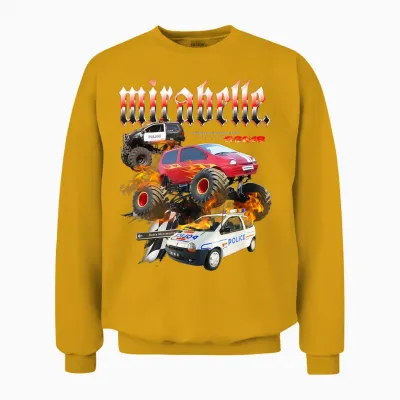 Club De Race Twingo T-Shirt, Black, S Unisex Sweatshirt - Gold