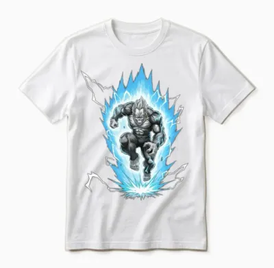 Bigfoot Energy Aura Gamer Unisex T-Shirt - White