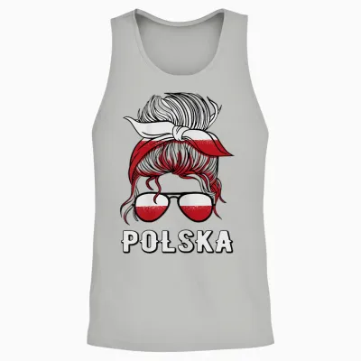 Polska Mädchen Polen Mädchen Polnisch Mädchen Frauen Polska Unisex Tank Top - Ash