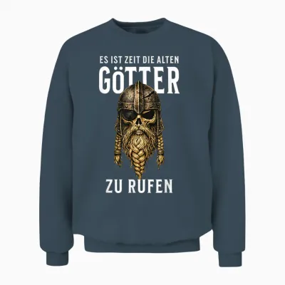 Es Ist Zeit Die Alten Götter Zu Rufen Unisex Sweatshirt - Dark Heather