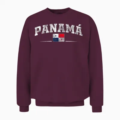 Panama Unisex Sweatshirt - Maroon