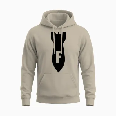 F-Bomb Unisex Hoodie - Sand