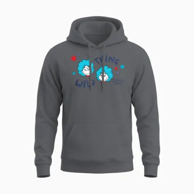 Dr. Seuss Babies Wild Thing Officially Licensed Unisex Hoodie - Charcoal