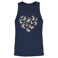 Donkey Unisex Tank Top - Navy – 2