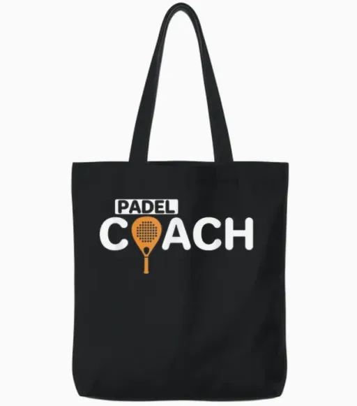 Coach Padel Tote Bags - Black
