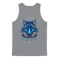 Fox Lover Retro Unisex Tank Top - Sport Grey – 1