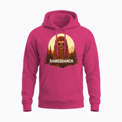 Samsquanch Unisex Hoodie - Heliconia