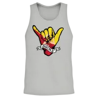 Sicily Shaka Unisex Tank Top - Ash – 2