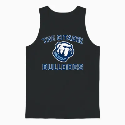 The Citadel Bulldogs | Produit Officiel De La Ncaa | Tcb1005 Unisex Tank Top - Black