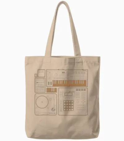 J Dilla Essentials Tote Bags - Natural