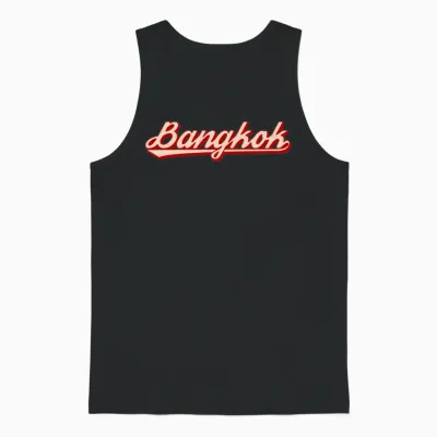 Bangkok Thailand Unisex Tank Top - Black