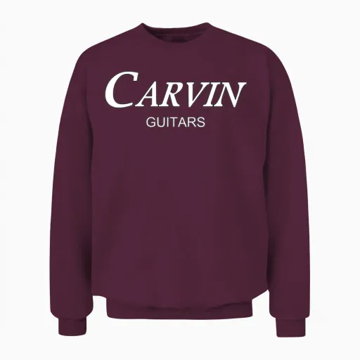 Carvin Guitars Guitar Unisex Sweatshirt in Maroon
