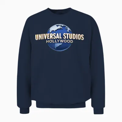 Universal Parks Universal Studios Hollywood Unisex Sweatshirt - Navy