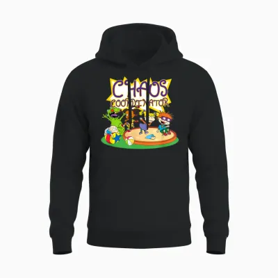Mademark X Rugrats - Chaos Coordinator Unisex Hoodie - Black