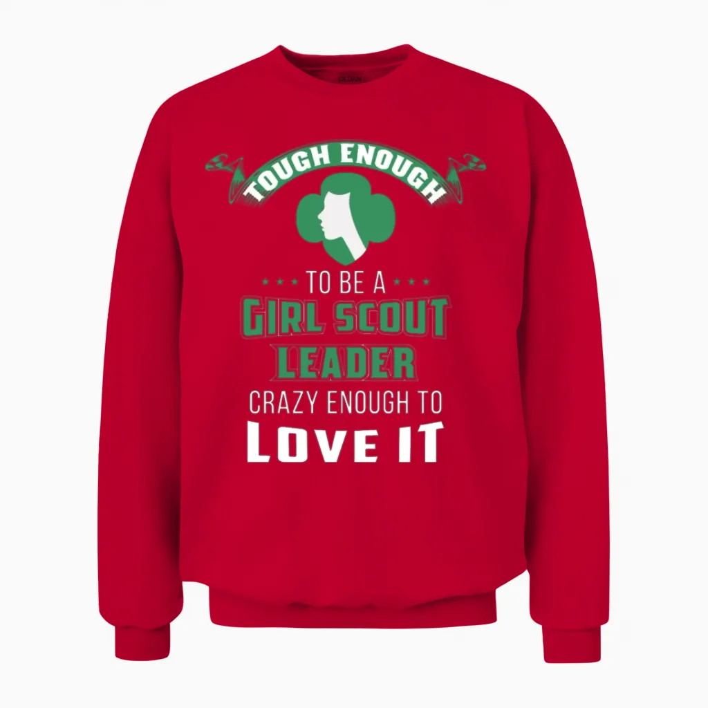 Girl Scout Leader Unisex Sweatshirt in Red
