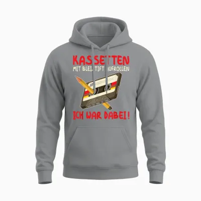 80s Outfit, Men's 90s Outfit, Women's T-Shirt, Black Unisex Hoodie - Sport Grey