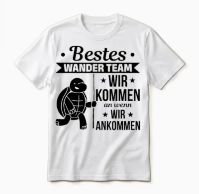Best Hiking Team We Arrive When We Arrive Hiking Unisex T-Shirt - White