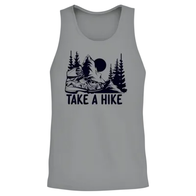 Go for a Hike, Take a Hike Unisex Tank Top - Sport Grey