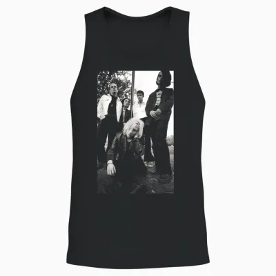 Radiohead Band Photoshoot by Andy Willsher Unisex Tank Top - Black