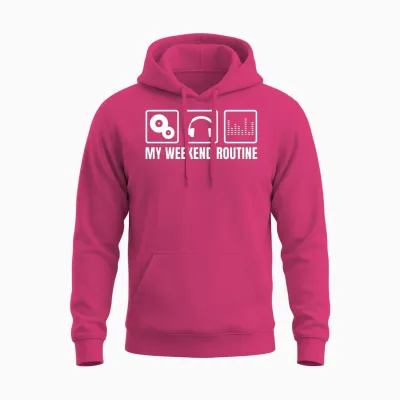 Dj Music Beats Unisex Hoodie - Heliconia