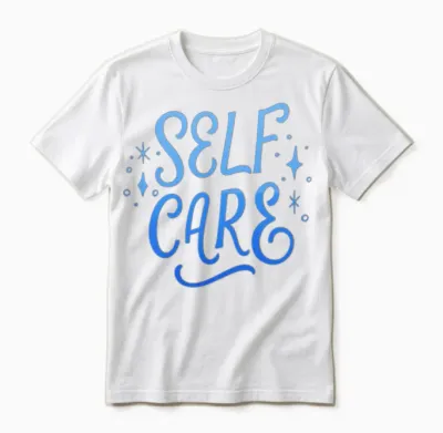 Self Care Unisex T-Shirt - White