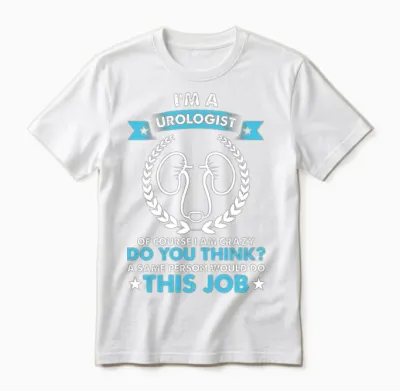 Im a Urologist Doctor Urology Professional Gift Unisex T-Shirt - White