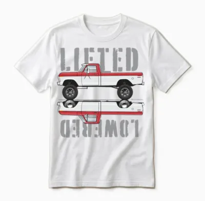351 V8 Candyapple Red Unisex T-Shirt - White
