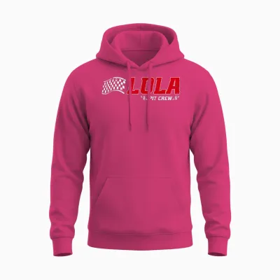 Lola Pit Crew Race Car Anniversaire Famille Assorti Unisex Hoodie - Heliconia