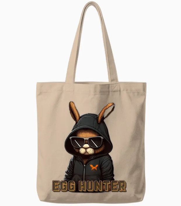 Kinder Cooler Osterhase Für Jungen Und Kinder Tote Bags in Natural