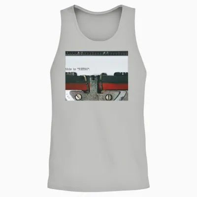 Retro Unisex Tank Top - Ash