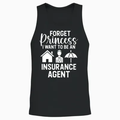 Funny Broker Unisex Tank Top - Black