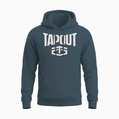 Tapout Logo New Unisex Hoodie - Dark Heather