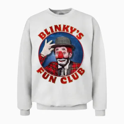 Vintage Blinky Unisex Sweatshirt - White