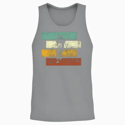 Rugby Retro Unisex Tank Top - Sport Grey