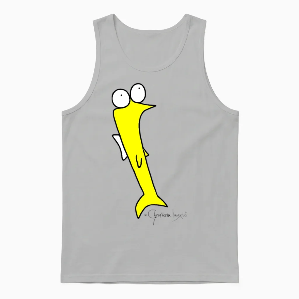 Roach Β© Chyropterum Innoxius Unisex Tank Top in Ash