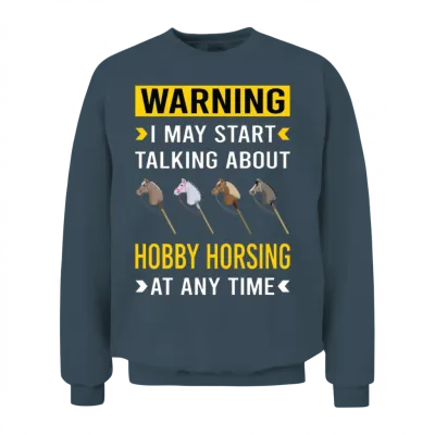 Hobby Horsing Horse Hobbyhorsing Hobbyhorse Unisex Sweatshirt - Dark Heather