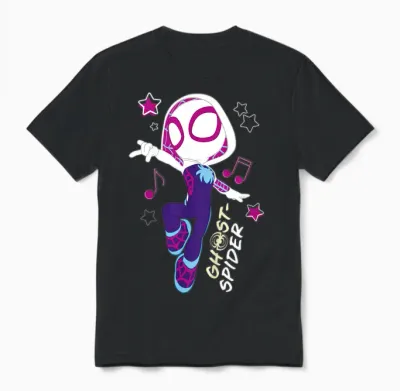 Spidey Ghost Spider Unisex T-Shirt - Black