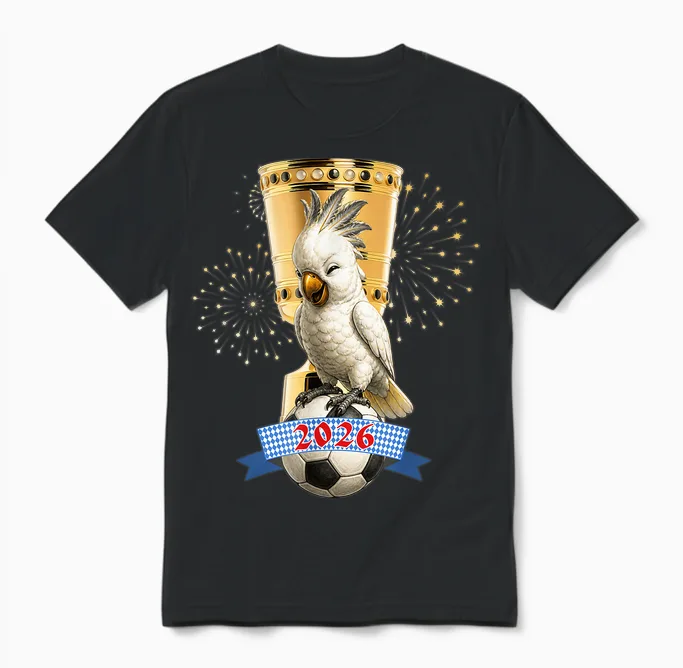 Kakadu Für Fans Von Süßen Maskottchen Unisex T-Shirt in Black