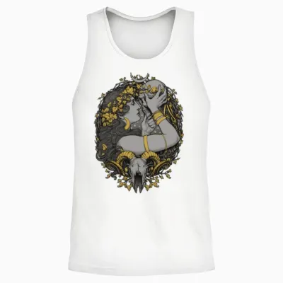 The Witch Unisex Tank Top - White
