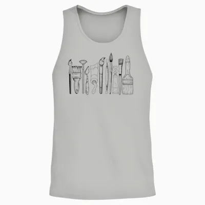 An Artists Weapon Unisex Tank Top - Ash