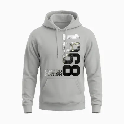 58 Jahre 58. Geburtstag Limited Edition 1968 Unisex Hoodie - Ash