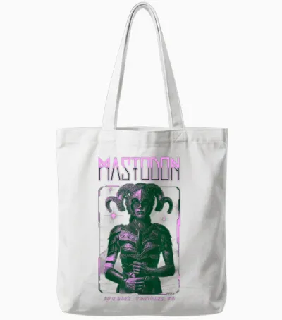 Mastodon World Tour 2026 Toulouse Tote Bags - White