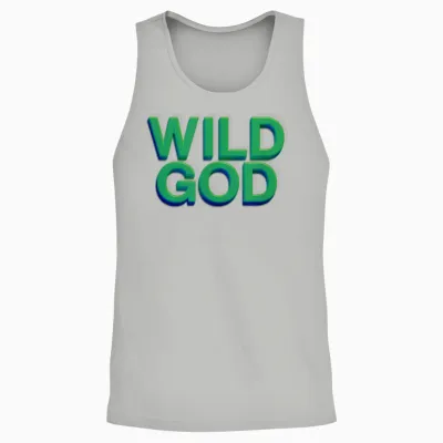 Nick Cave and the Bad Seeds - Green Wild God Unisex Tank Top - Ash