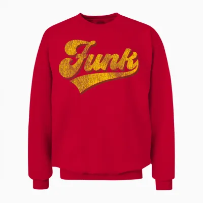 Vintage Style Soul Music/retro Dancing 80s Disco - Funk T-Shirt Haut De Gamme Unisex Sweatshirt - Red
