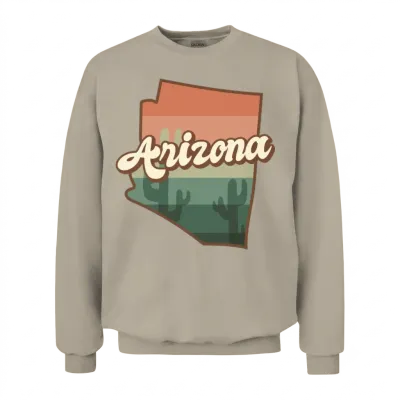 Arizona Retro Unisex Sweatshirt - Sand