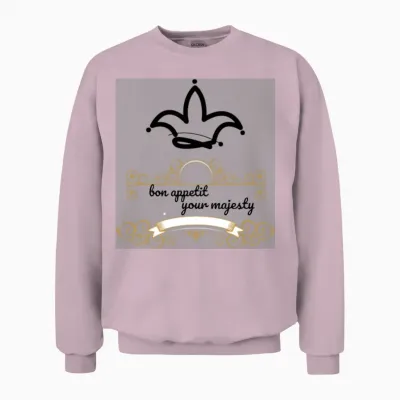 Royal Design Unisex Sweatshirt - Light Pink