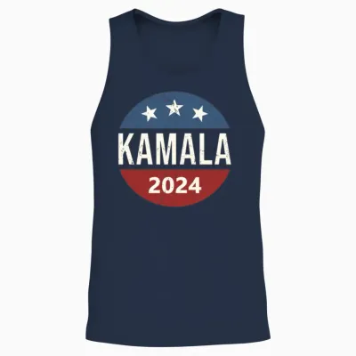 Kamala 2024 Unisex Tank Top - Navy
